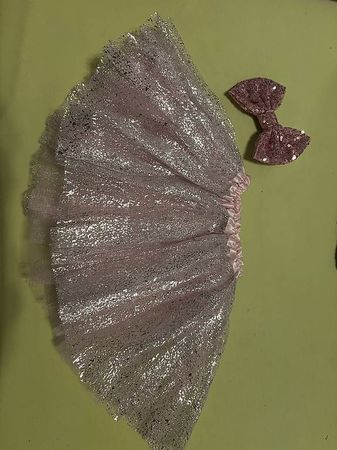 Glitzerrock Neu für Gr 74/80