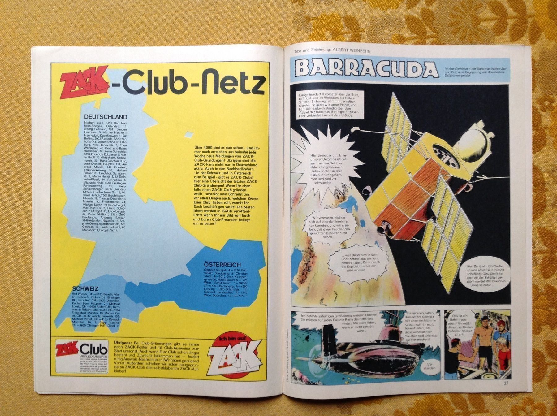 Comics: Zack Heft Nr 35 von 1973 – Gebraucht aus Endingen von nathan05 6