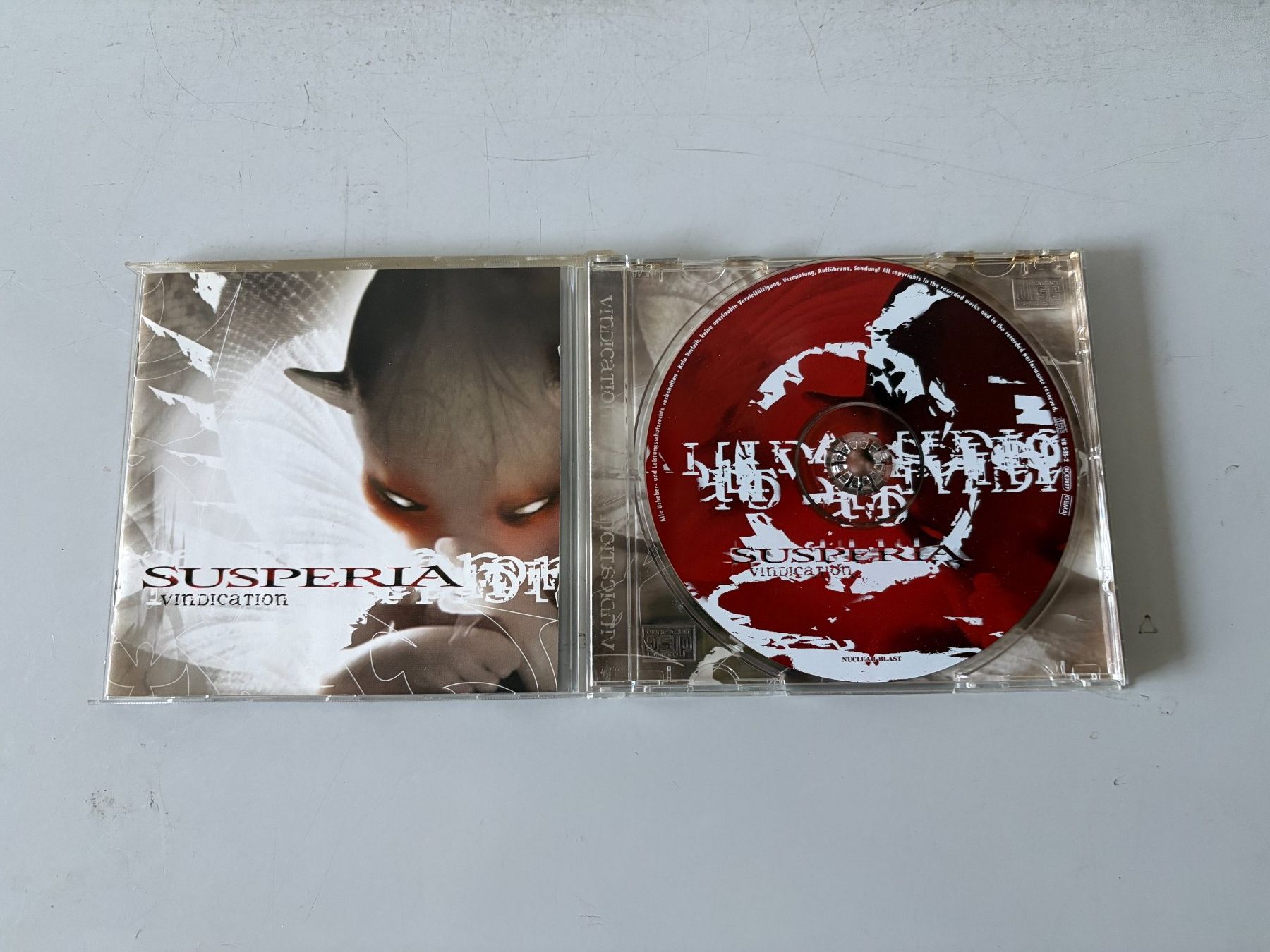 CDs: SUSPERIA - Vindication CD Black / Thrash Metal 2002 – D'occasion à Wiedlisbach par Andrisa