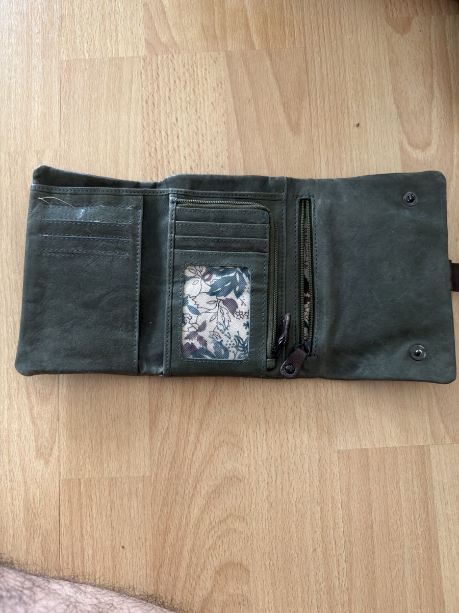 Portefeuilles: Margetsch Geldborse leather green – Neuf (Voir description) à Zürich par Wick.j 1