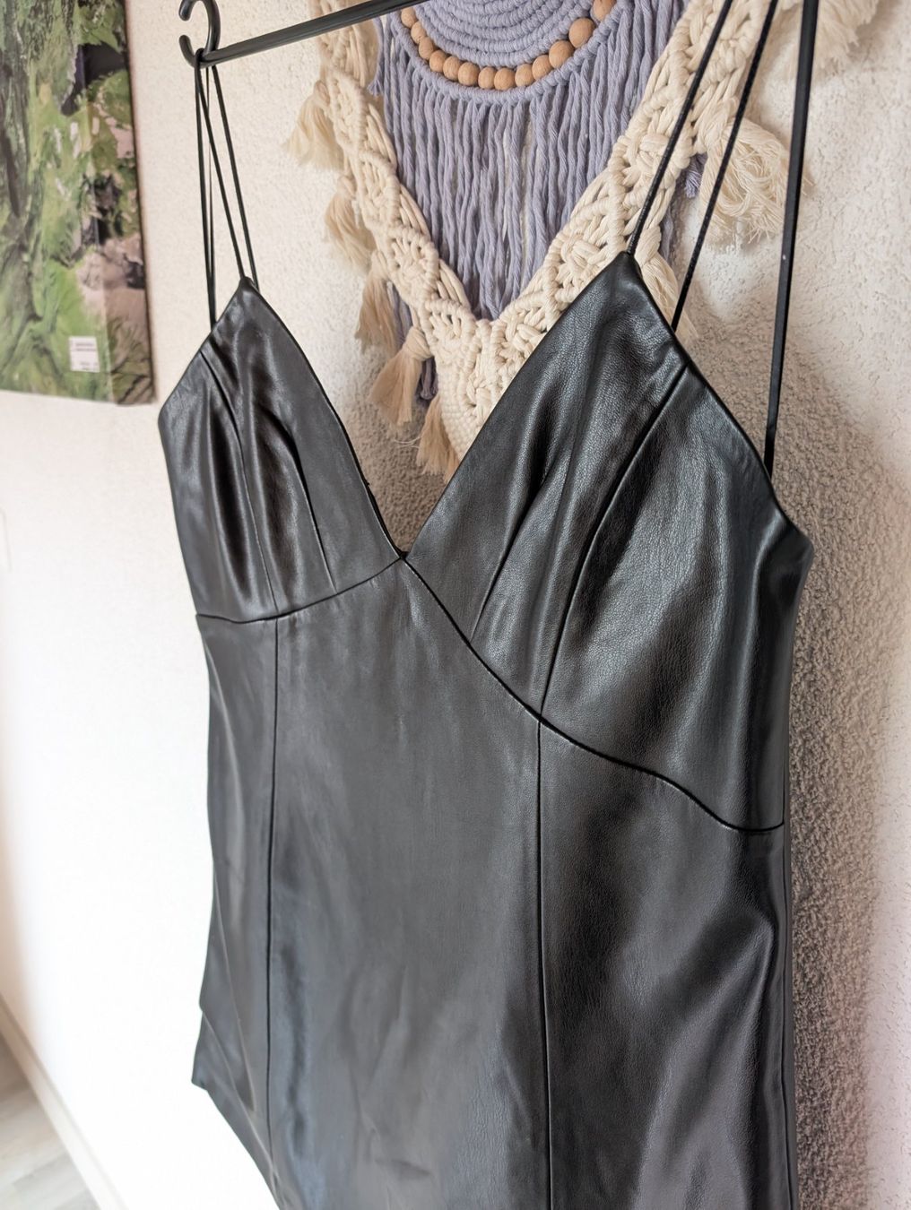 Mango Vestiti: NEU Mango Leder Kleid Grösse M, mit Ettikett – Nuovo e nell'imballaggio originale da Ringgenberg BE venduto da Vinyl.Love 1