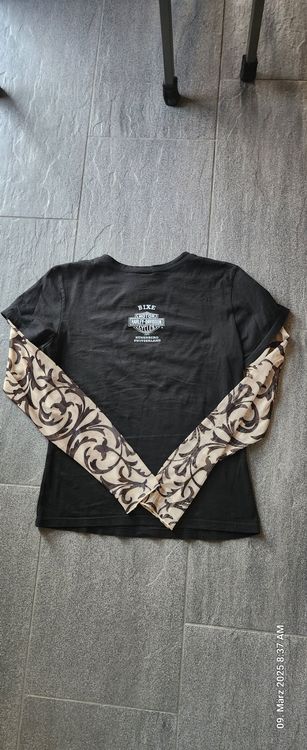 Harley-Davidson Shirt Grösse L mit Tattoo Ärmel Look 3