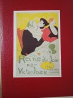 Plakatkarte Affiche Reine de Joie