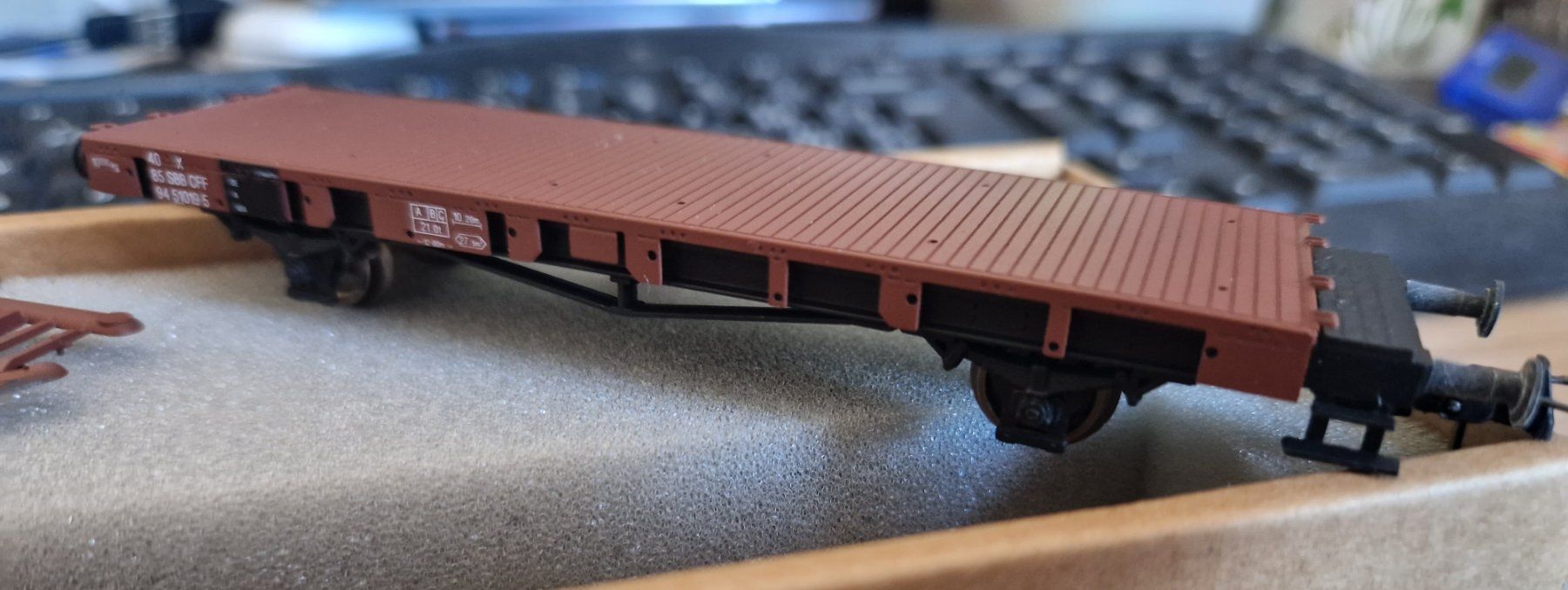 Aku Modellini di ferrovie: Wagon AKU  Ho – Nuovo e nell'imballaggio originale da la cibourg venduto da t-m-a 2