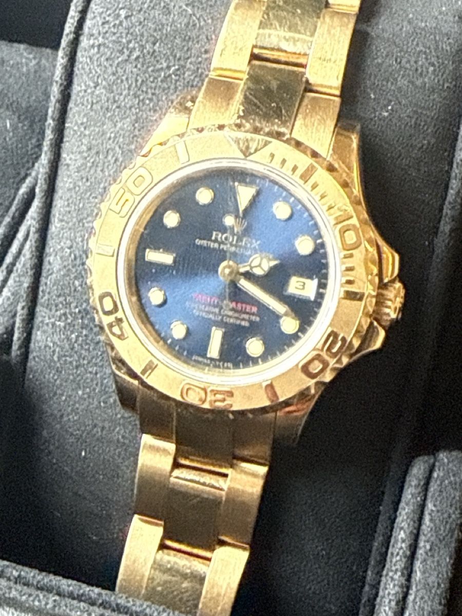 Rolex Orologi: Rolex Yatch Master 29mm blue woman – Usato da Bissone venduto da luxuryitems 1