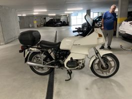 Motorrad BMW R 80 weiss Jahrgang 1990 gebraucht