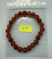 🧡Elegantes Armband mit orangen Kugeln.