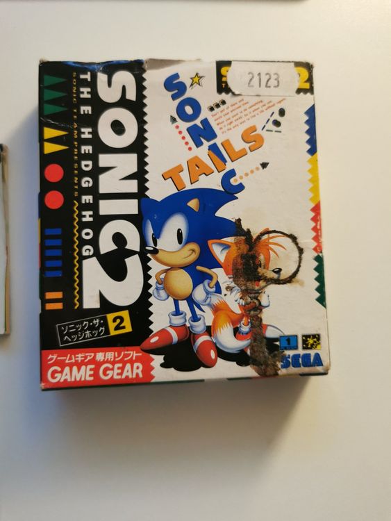Sonic 2 The Hedgehog Game Gear