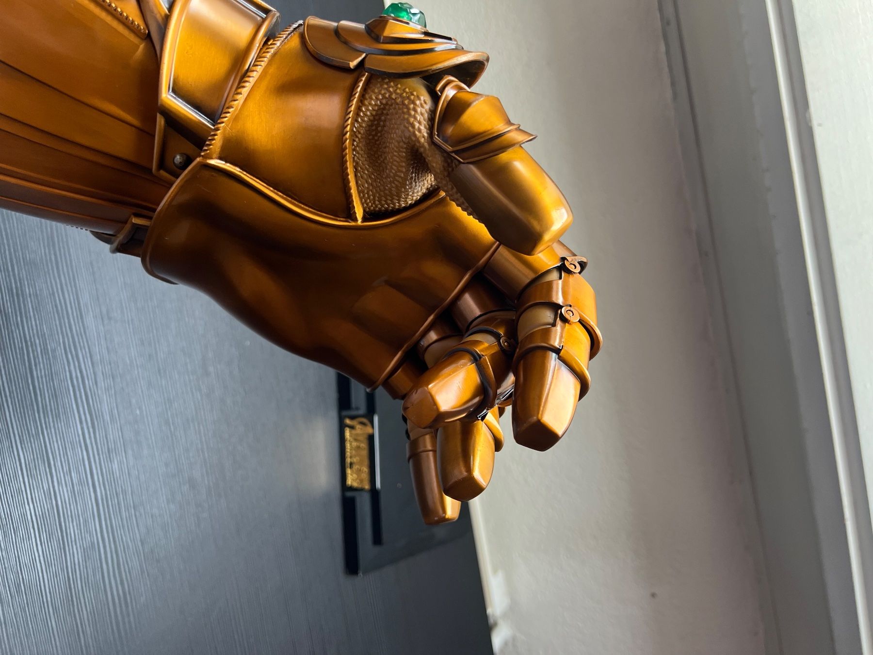 Marvel Statuette: Voll Metall Infinity Gauntlet Thanos Marvel – Nuovo e nell'imballaggio originale da Lohn-Ammannsegg venduto da JarvisSystem2.0 2