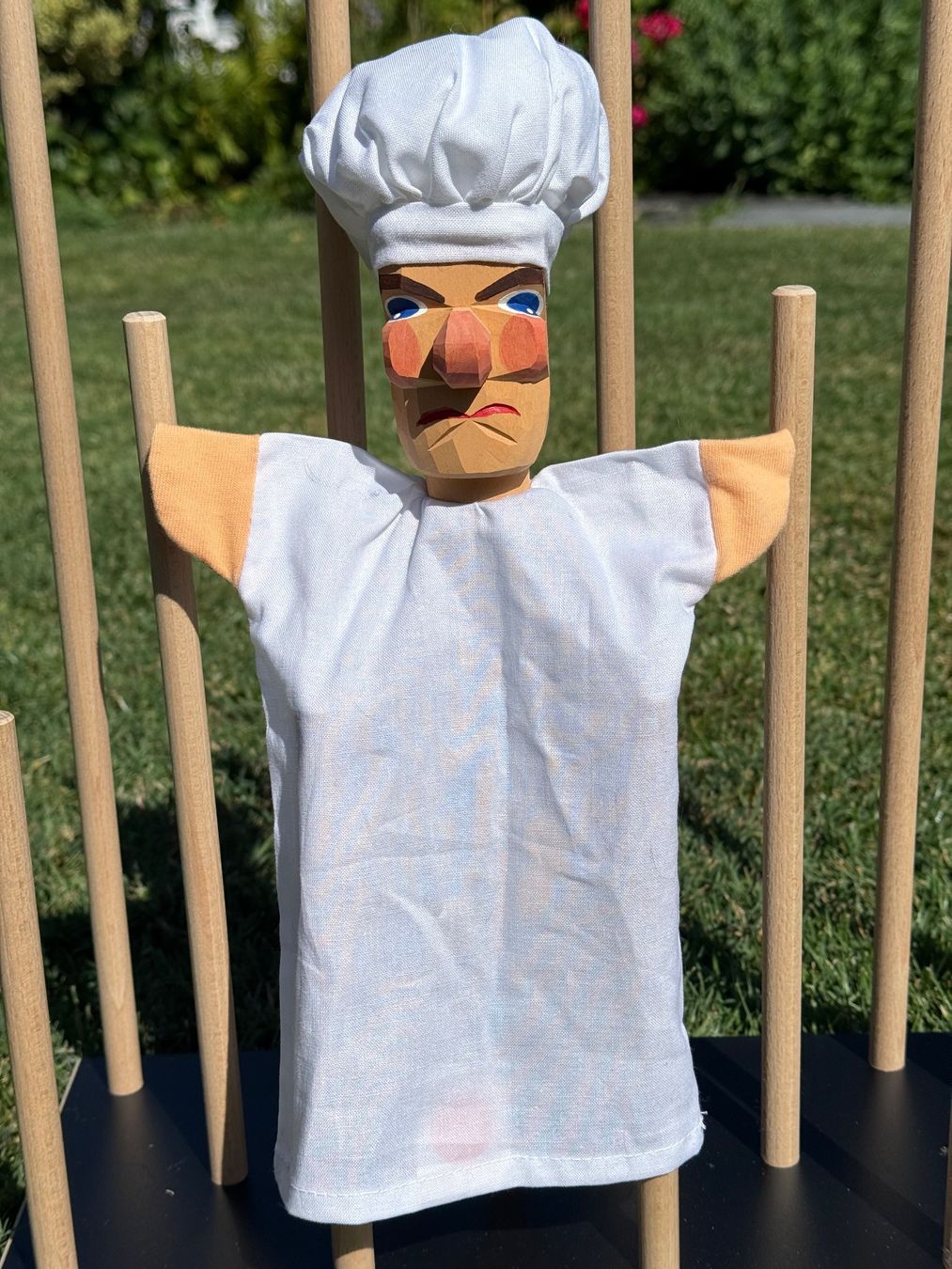 Figuren: NEU Handpuppe Bäcker von Lotte Sivers – Neu (gemäss Beschreibung) aus Zumikon von Gerumjo