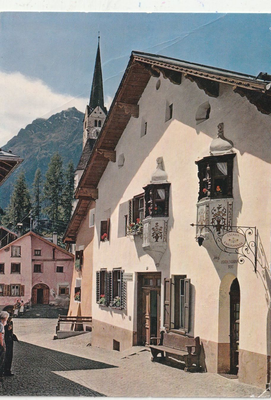 Cartoline postali: 10 Karten Graubünden – Usato da Lumbrein venduto da made02 8