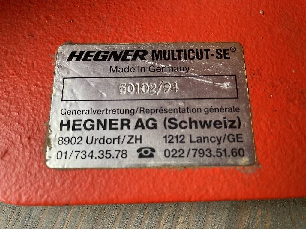 Seghe: Hegner Dekupiersäge Multicut SE – Usato da Wattenwil venduto da Palmeli 4