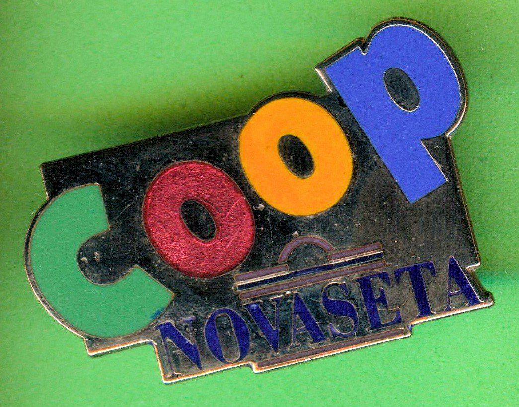 Placchette & Badge: Coop  NOVASETA – Usato da Winterthur venduto da Sammleroase