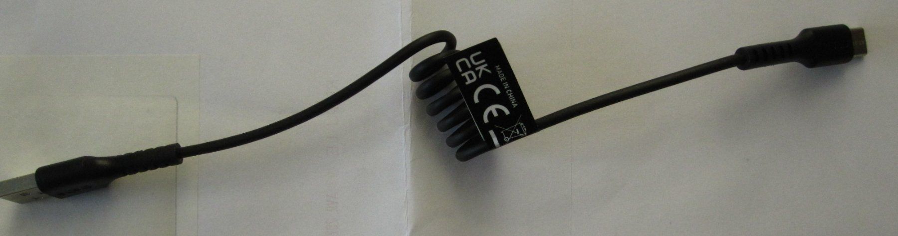 Cavi: Câble SBS USB-A à USB-C 2.0, 17cm, noir. NEUF – Nuovo (secondo la descrizione) da Nyon venduto da WHTF 2