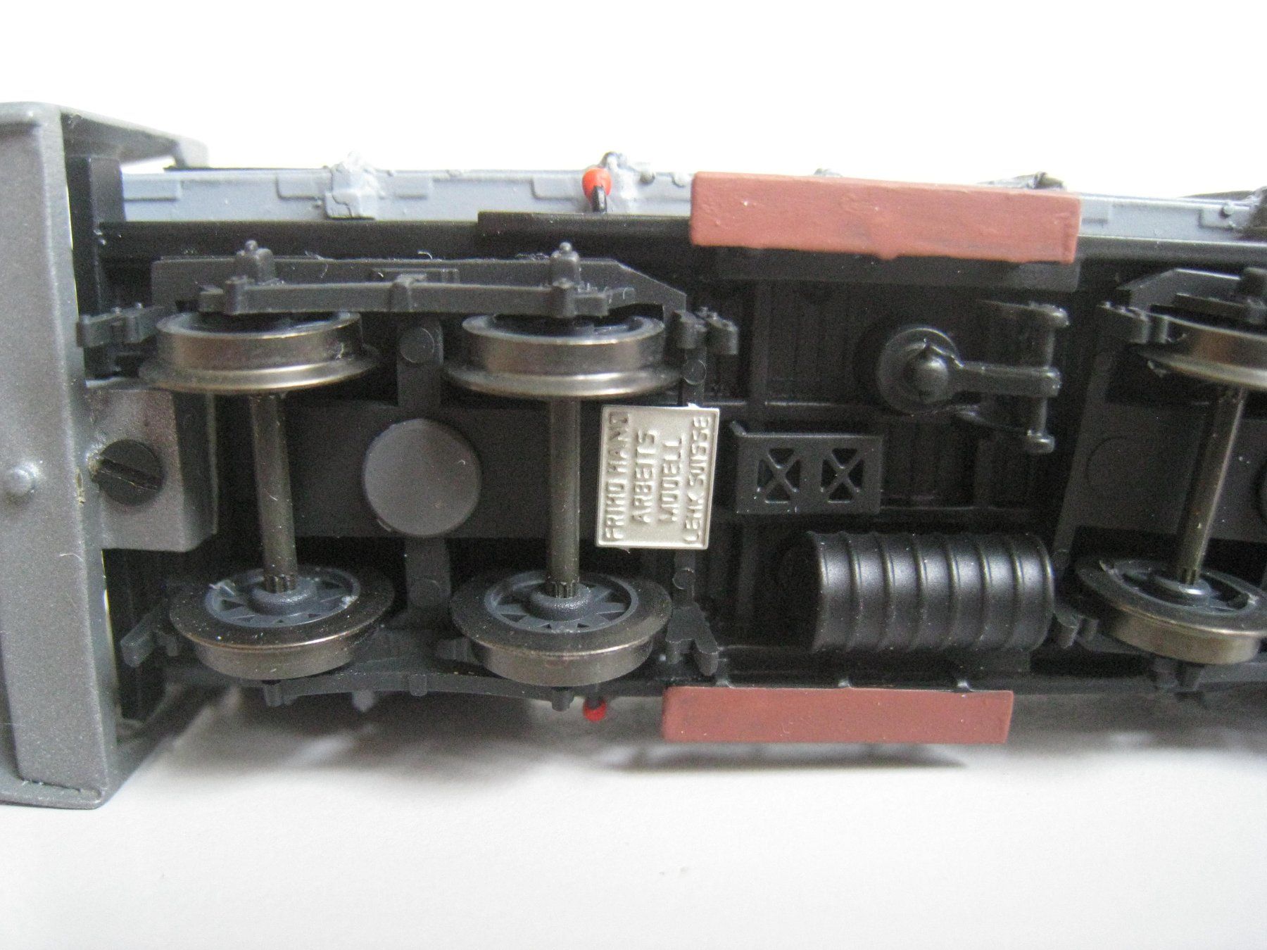 Friho Modellini di ferrovie: Friho M O B  X 151, grau, Schneepflug ab 1945, Messingmodel – Usato da Buchs ZH venduto da swiss-train 9