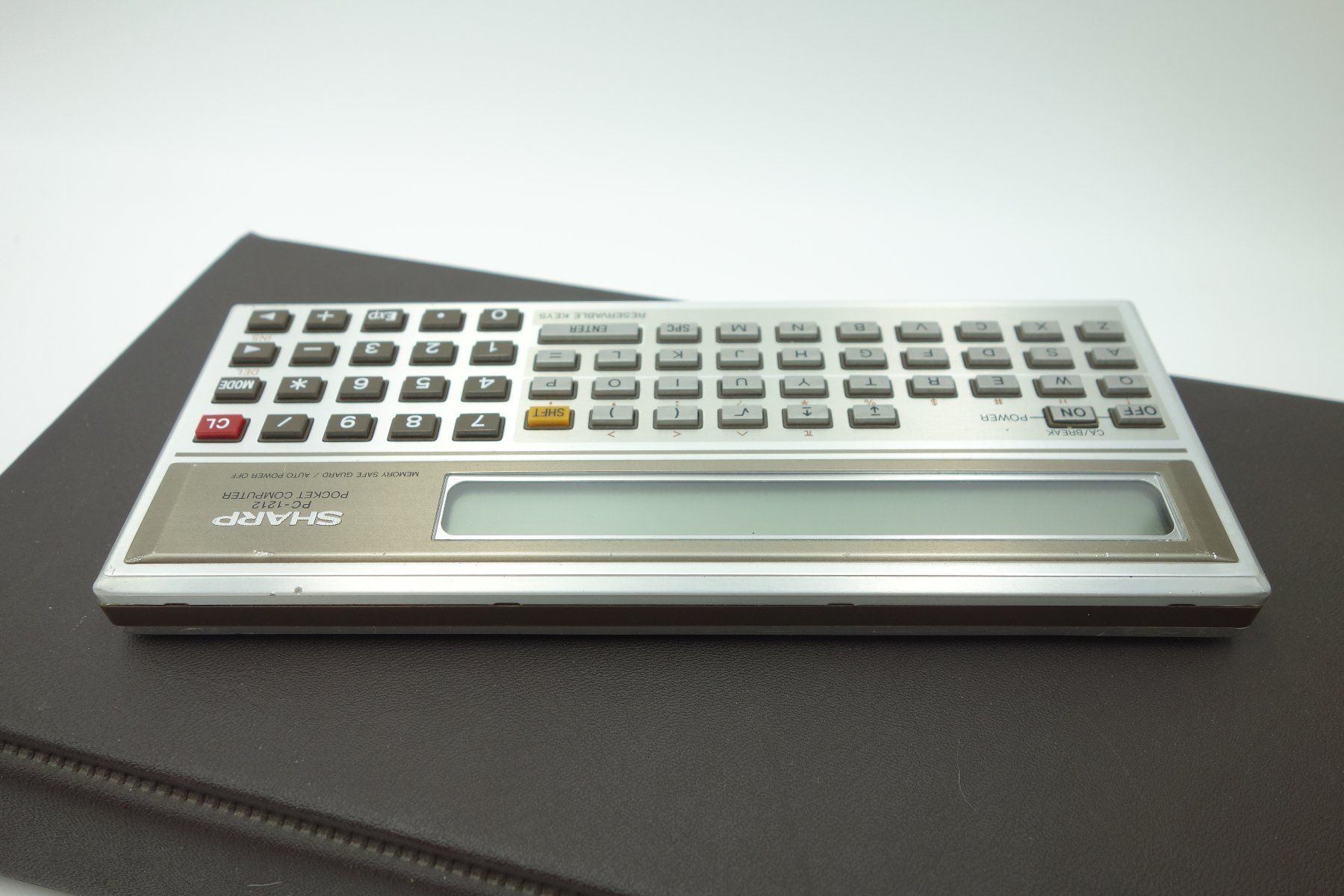 Sharp Taschenrechner: Sharp PC-1212, Taschenrechner Pocket Computer – Defekt aus Wil SG von  6