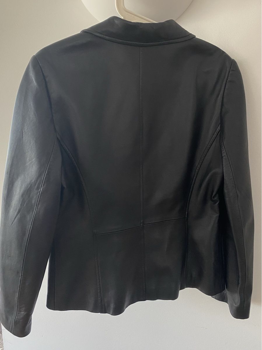 Taifun Giacche: Taifun Collection Lederblazer, schwarz, Gr. 38 – Usato da Jona venduto da Flamingoo 3