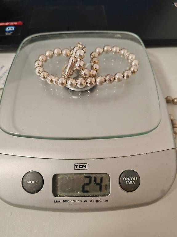 Sonstiger Schmuck: Tasbih/Rosenkranz aus 925 Silber – Gebraucht aus Nidau von kib_f5sl
