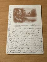 Alte Ansichtskarte "Souvenir Les Fougères" antik, selten
