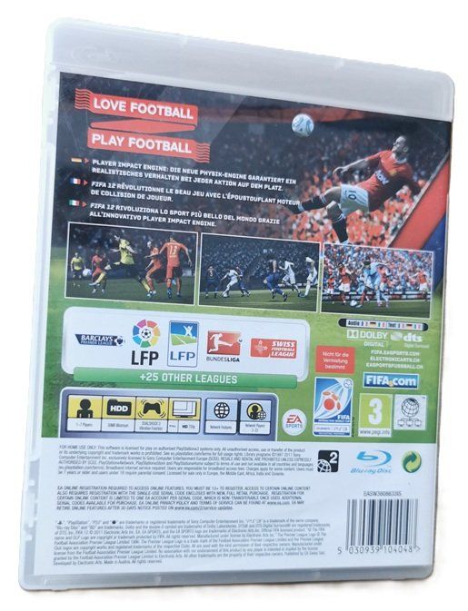 Giochi: FIFA 12  (Playstation 3 Game, PS3) – Usato da Wilen b. Wollerau venduto da morethanmusic 2