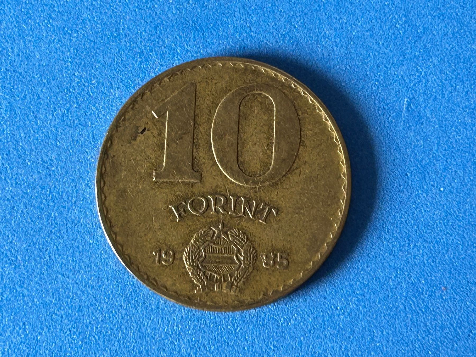 Tutti le monete: Hungary - 10 Forint 1985 – Usato da Corcelles NE venduto da AJKader 6