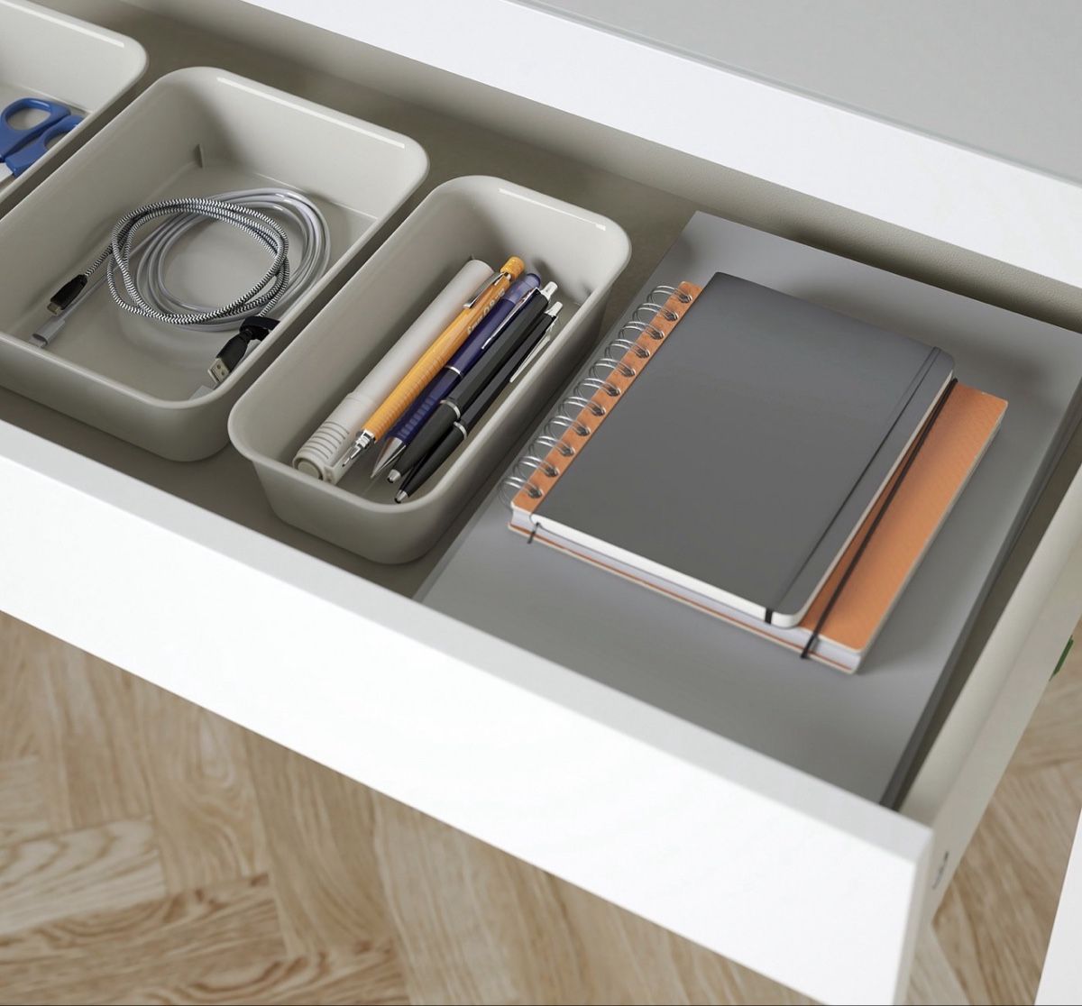 Ikea Tavoli da trucco: Ikea Schminktisch mit Schreibtischstuhl – Usato da Rothrist venduto da antonia1605 1
