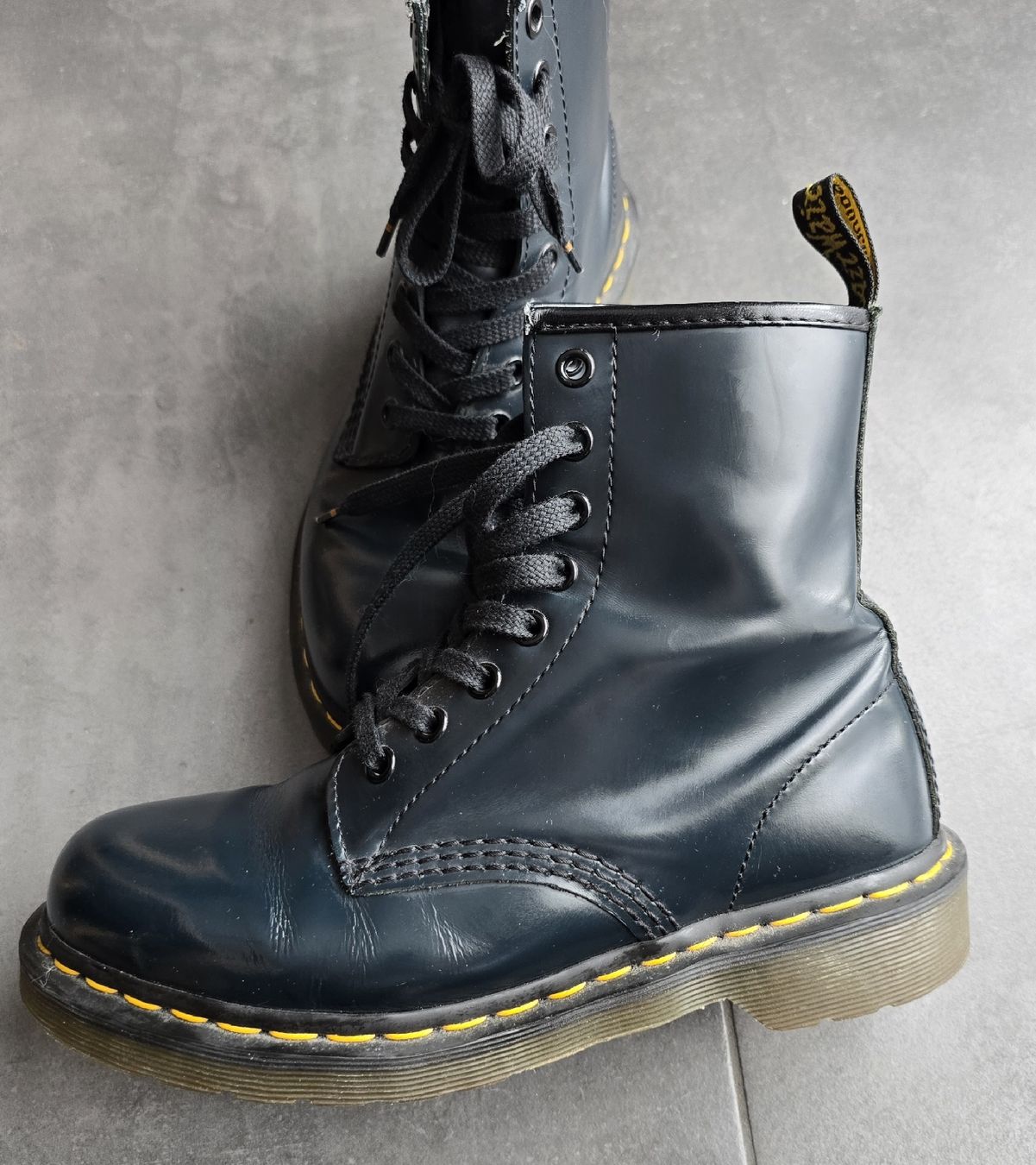 Dr. Martens Scarpe da donna: Boots Dr. Martens Pascal 8 pointure 38 bleues – Usato da Villars-Burquin venduto da Dnanouche 2