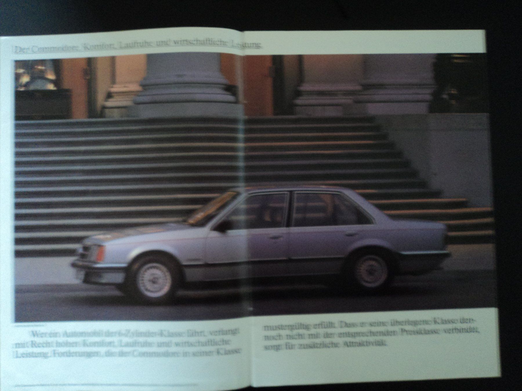 Opel Documenti: Prospekt Opel Commodore C 1981 – Usato da Schwarzenburg venduto da modelCARama 3