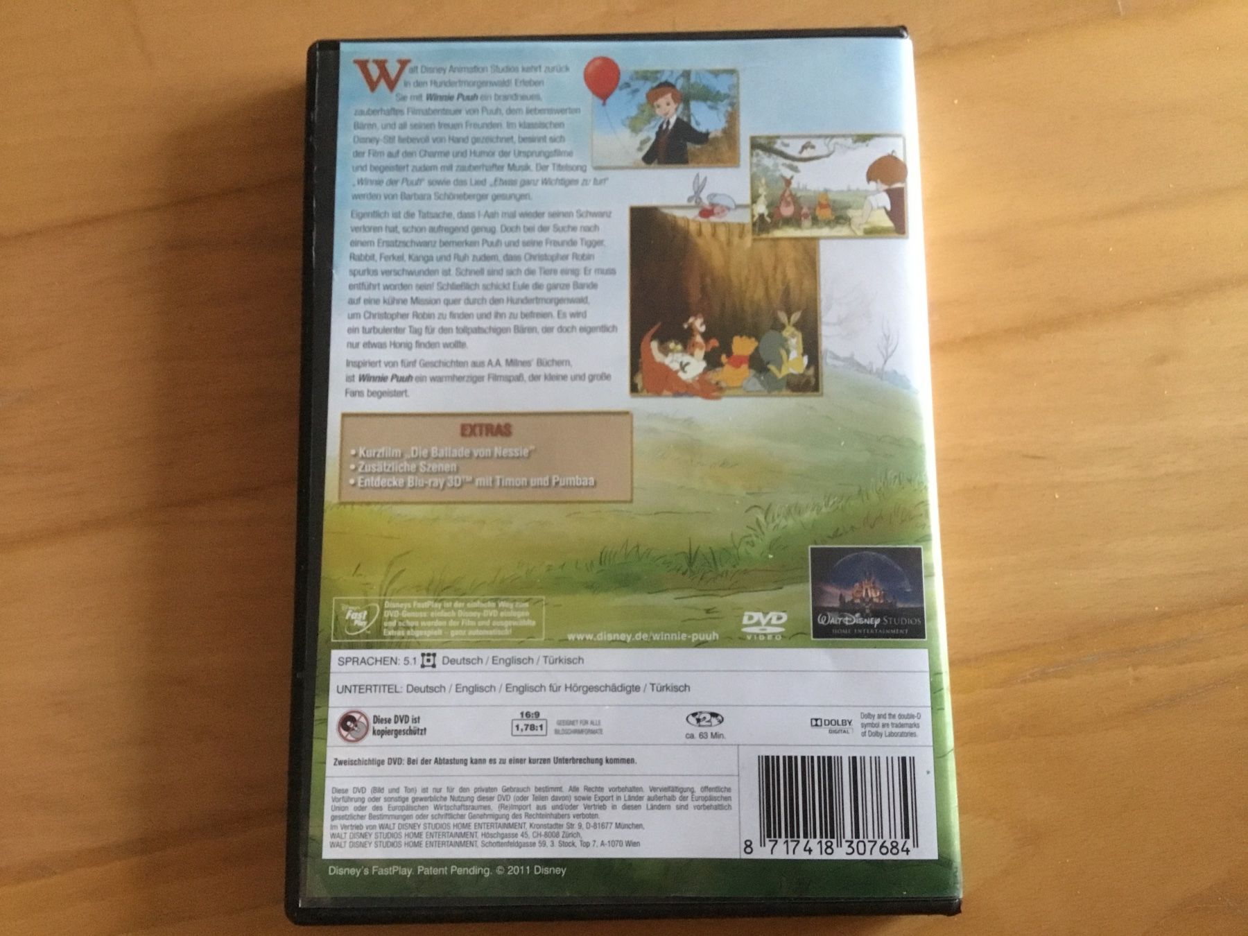 Alle DVDs: Winnie Puuh DVD – Gebraucht aus Kerzers von Georges3210 1