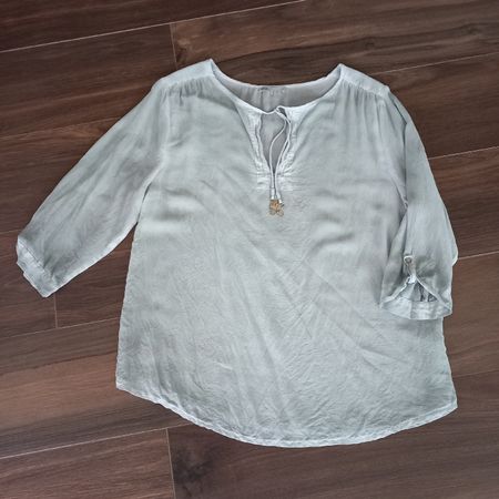 NILE Seidenbluse Gr. L