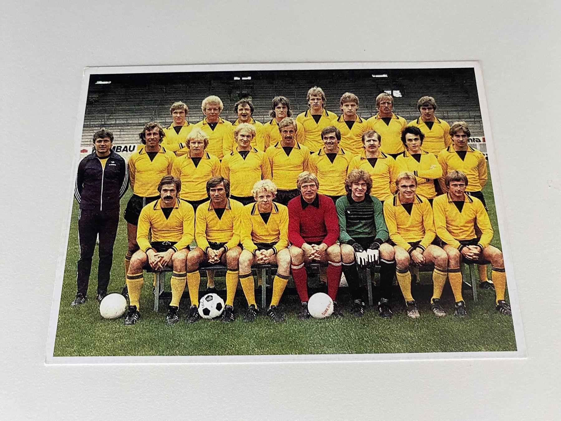 Autografi: Postkarte BVB Borussia Dortmund Saison 1978/79 – Usato da Hergiswil LU venduto da FcMalkov