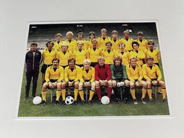 Postkarte BVB Borussia Dortmund Saison 1978/79