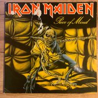 IRON MAIDEN - PIECE OF MIND...LP OG EU 1983...VG+/VG-
