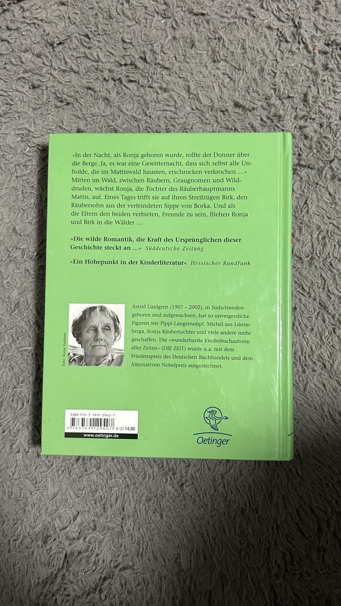 Livres: Astrid Lindgren Ronja Räubertochter – Neuf (Voir description) à Aarwangen par ben_r2wb 1