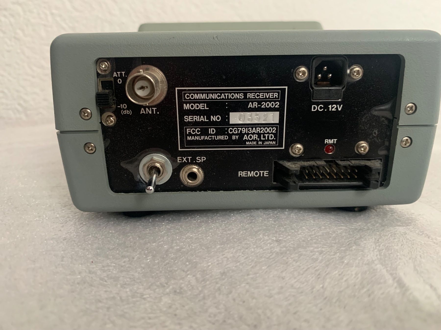 Scanner: AR 2002 Kommunikation Scanner – Usato da Schaan venduto da fiu_czw9 2