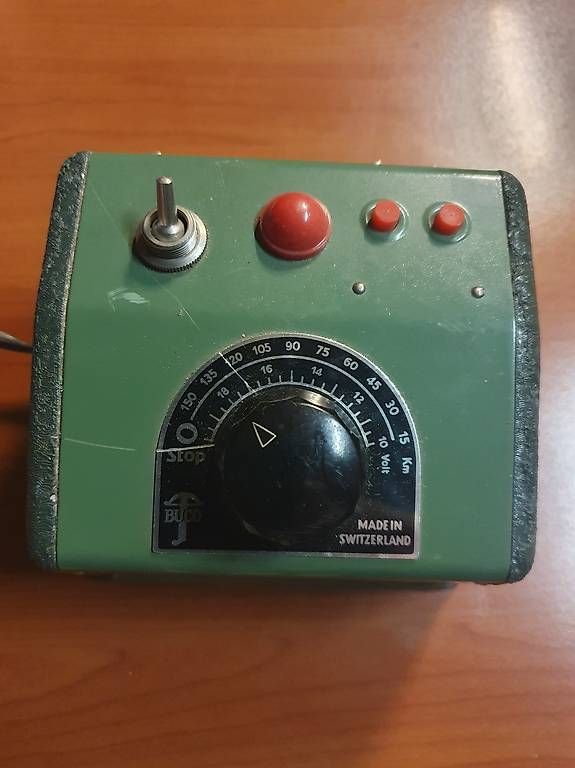 Buco Modellini di ferrovie: BUCO trafo funktioniert – Usato da Rieden AG venduto da Wirth03 1