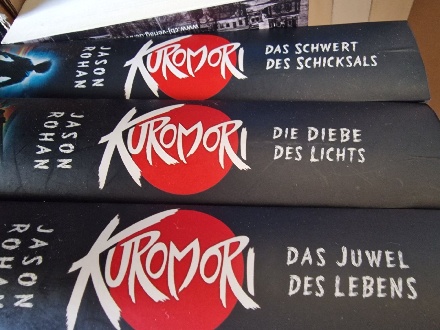Bücher: Jason Rohan - KUROMORI- 3 Bücher – Gebraucht aus Wildberg von mantas07 1