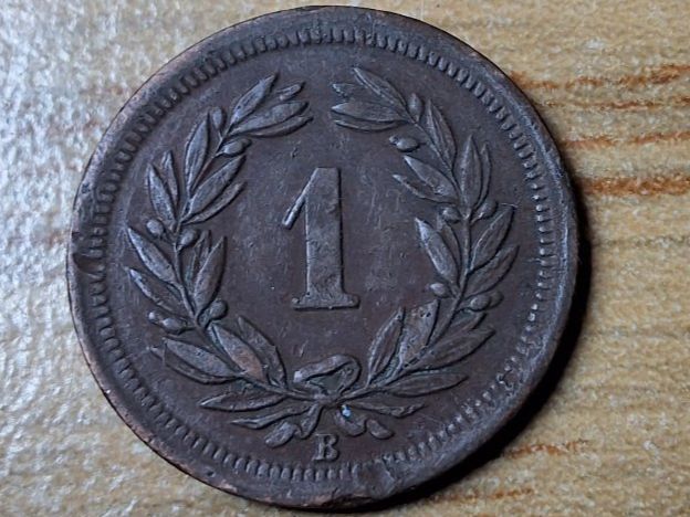 Tutti le monete: 1 Rappen 1899 - sehr schön! – Usato da Münchenstein venduto da purbach1 5