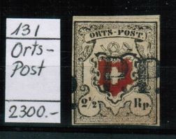 ORTS-POST - Nr.13 I - schwarzes P.P.