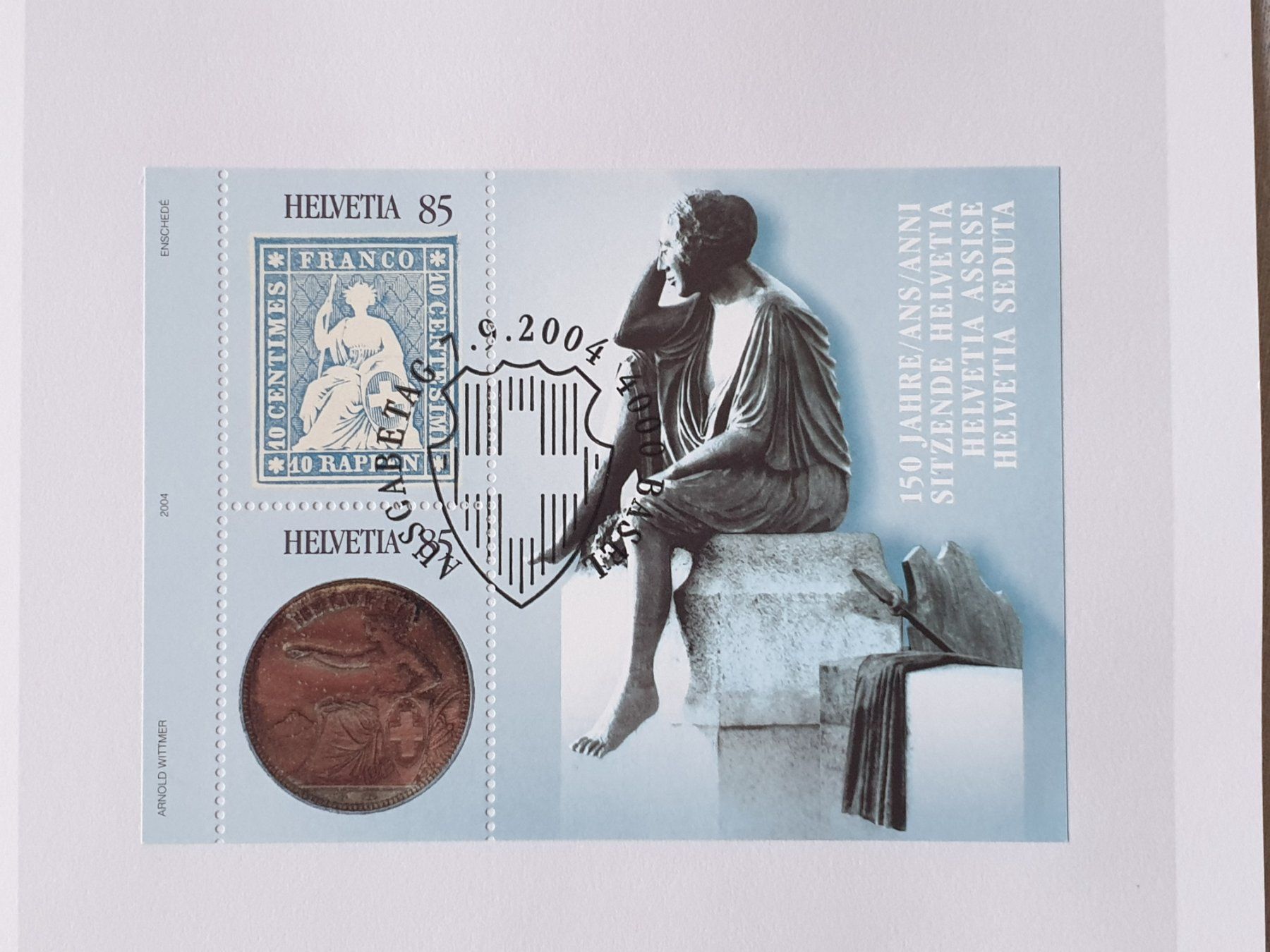 Tutti i francobolli: (294)Sammelblatt2004 Strubel-Briefmarken – Usato da Schwarzhäusern venduto da Inot3 1
