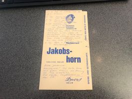 Getränkekarte RESTAURANT JAKOBSHORN - was für Preise !