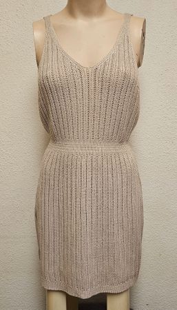 SHEIN Strickkleid Beige – Gr. L (EU 40/42) – Sehr guter Zust