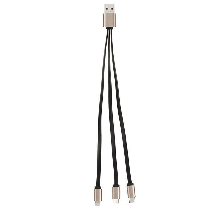 Kabel: 2PCS Ladekabel Highspeed Datenkabel 3in1 – Neu (gemäss Beschreibung) aus Thun von Newnewshop 3