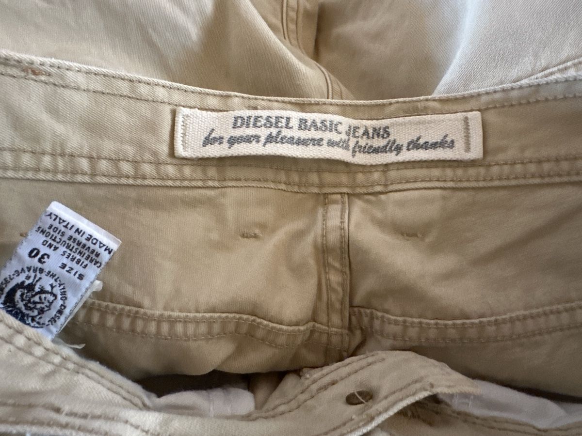 Diesel Jeans: Diesel Basic Jeans, Beige, Grösse 30, New Saddle  – Usato da Wald AR venduto da Jakusi95 3