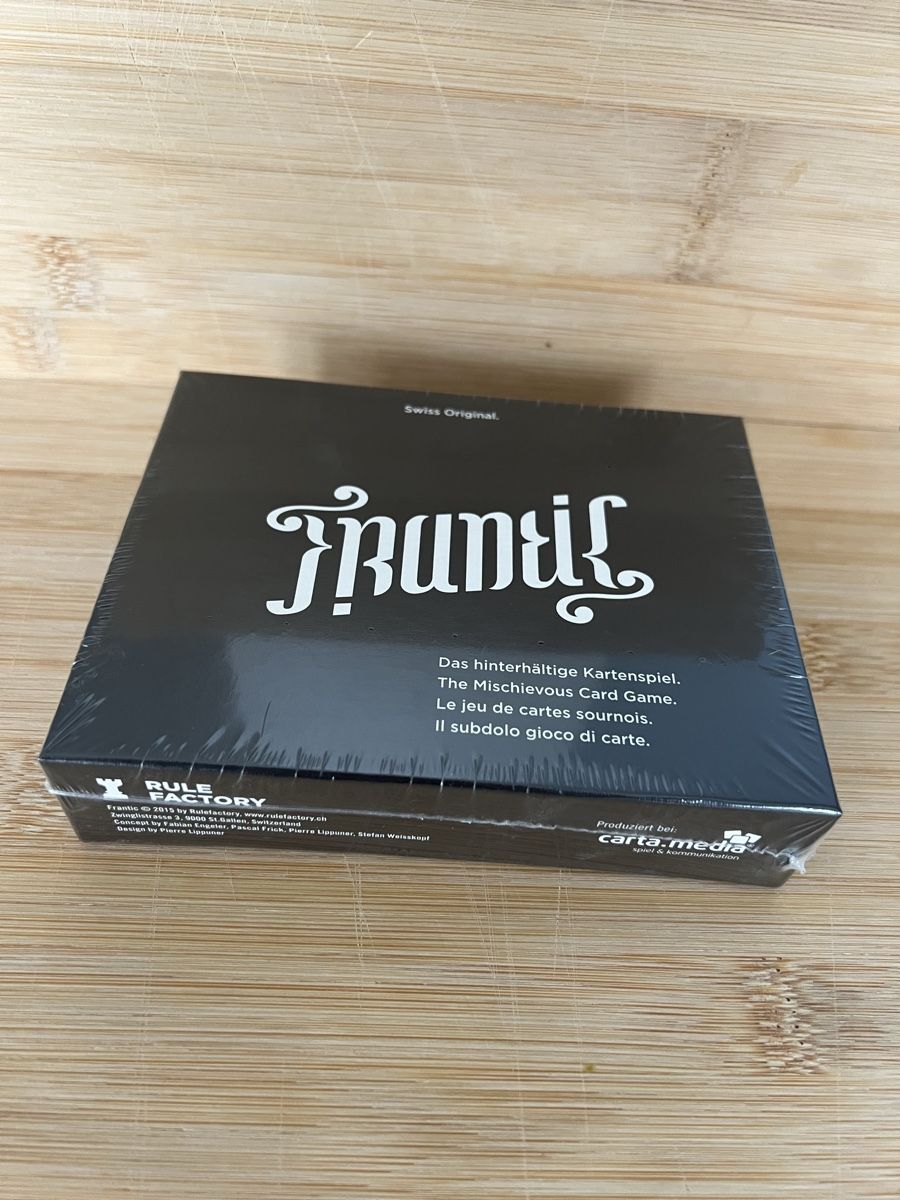 Giochi: Frantic Spiel neu – Nuovo e nell'imballaggio originale da Emmenbrücke venduto da ali_9zmp
