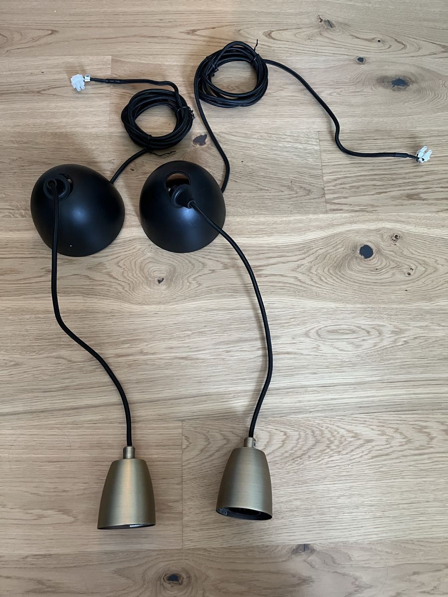 Lampadari & plafoniere: 2 Pendelleuchten von BoConcept, Messing – Usato da Winterthur venduto da jul_65qh