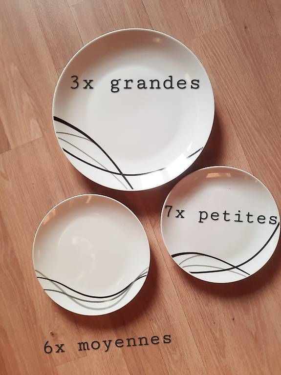 Komplettküchen: Assiettes et accessoires de cuisine – Gebraucht aus Châtonnaye von lem_x9zx