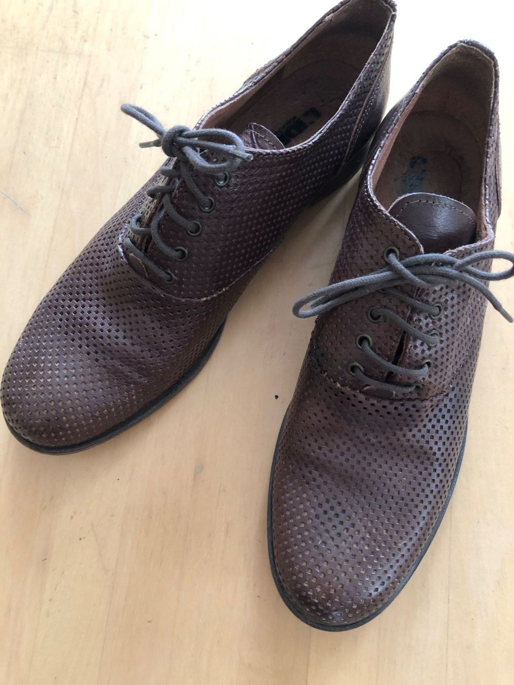 Chaussures femmes: Damenschuhe Leder, braun, 40 – D'occasion à Bözberg par bryo 1
