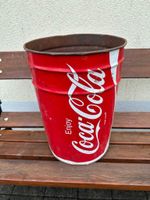 Coca-Cola Behälter Fass Vintage Retro Deko Eimer