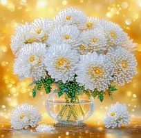 Diamond Painting: Blumen 30x30cm